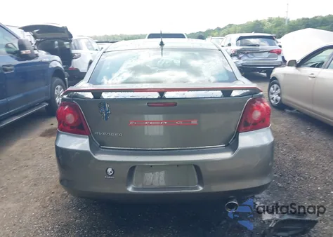 2013 Dodge Avenger Se из США, поврежденный, VIN 1C3CDZAB7DN648891